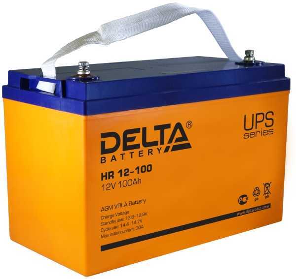 Delta HR 12-100 Аккумуляторы фото, изображение