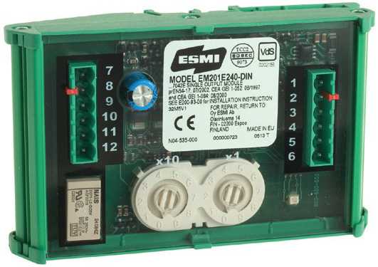 ESMI EM201Е-240-DIN (06717042E) Адресная система ESMI фото, изображение