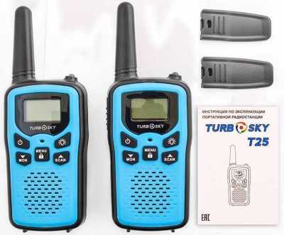 TurboSky T25 Blue Радиостанции фото, изображение